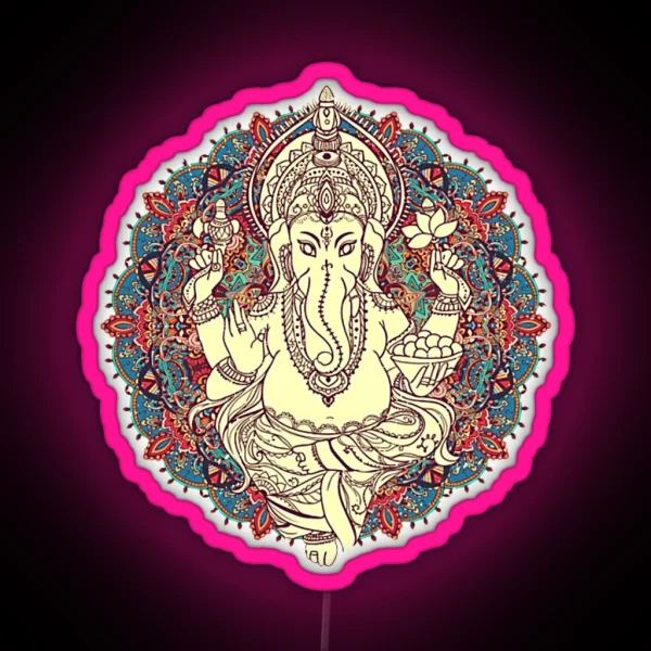 Ganesha RGB Neon Sign