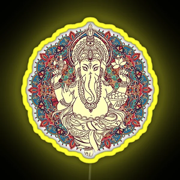 Ganesha RGB Neon Sign
