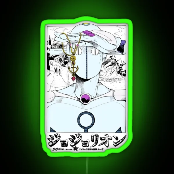 Gappy Stand RGB Neon Sign
