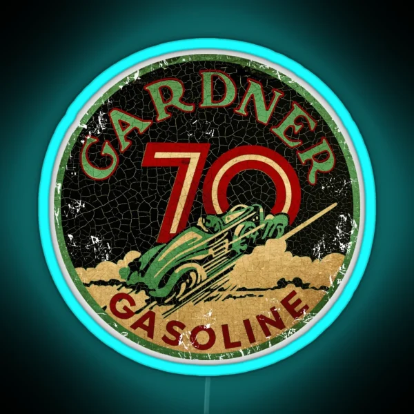 Gardner 70 Gasoline RGB Neon Sign