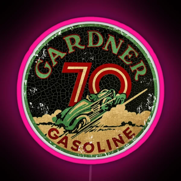 Gardner 70 Gasoline RGB Neon Sign