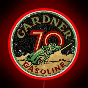 Gardner 70 Gasoline RGB Neon Sign