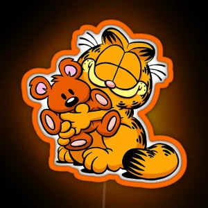 Garfield And His Friends RGB Neon Sign