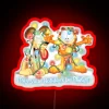 Garfield Bright Holidays RGB Neon Sign - Image 2
