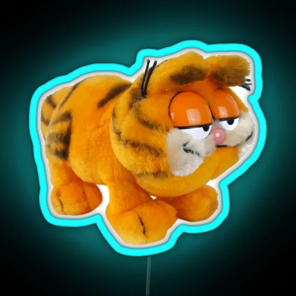 Garfield Long RGB Neon Sign