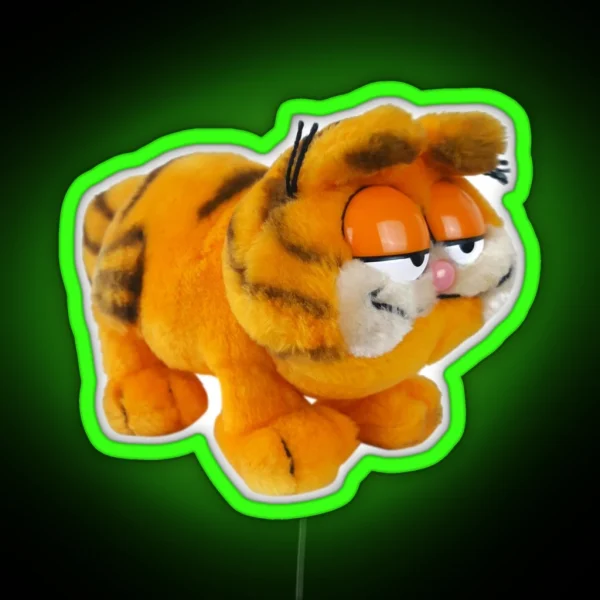 Garfield Long RGB Neon Sign