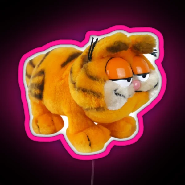 Garfield Long RGB Neon Sign