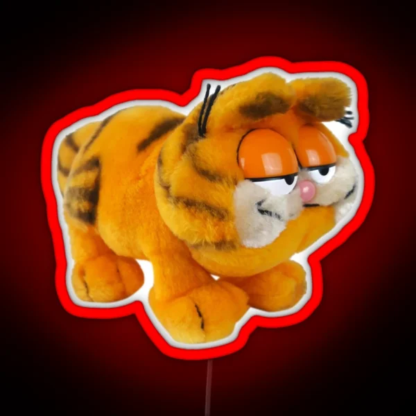 Garfield Long RGB Neon Sign