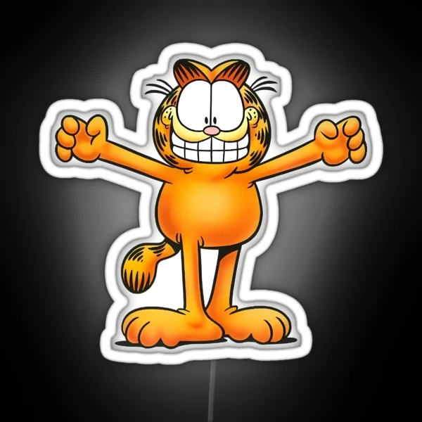 Garfield The Cat RGB Neon Sign