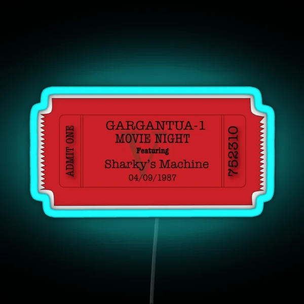 Gargantua One Movie Night RGB Neon Sign