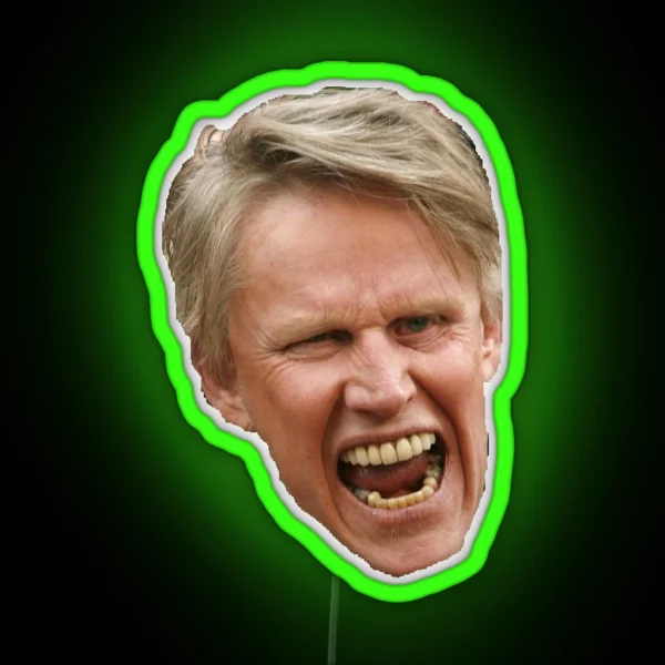 Gary Busey In His Prime RGB Neon Sign