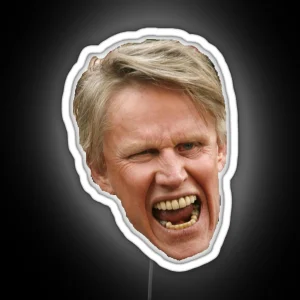 Gary Busey In His Prime RGB Neon Sign