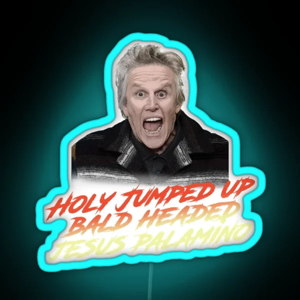 Gary Busey RGB Neon Sign