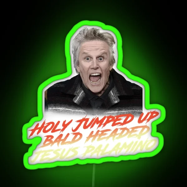 Gary Busey RGB Neon Sign