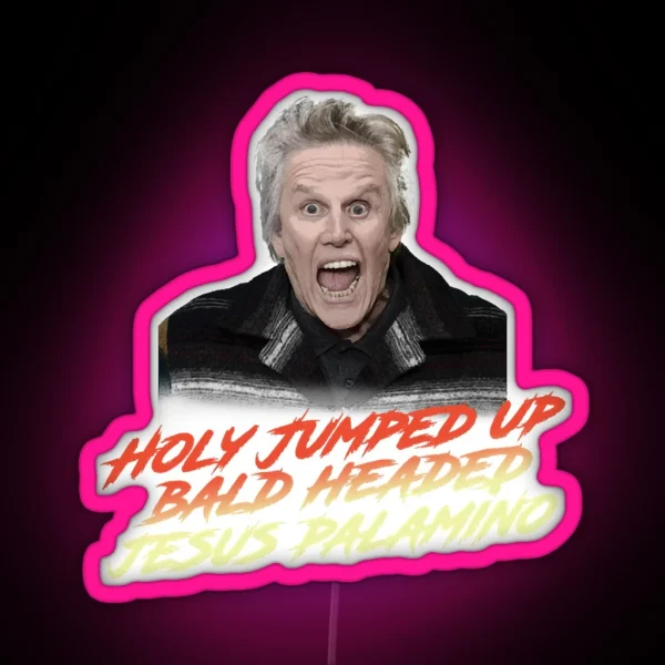 Gary Busey RGB Neon Sign