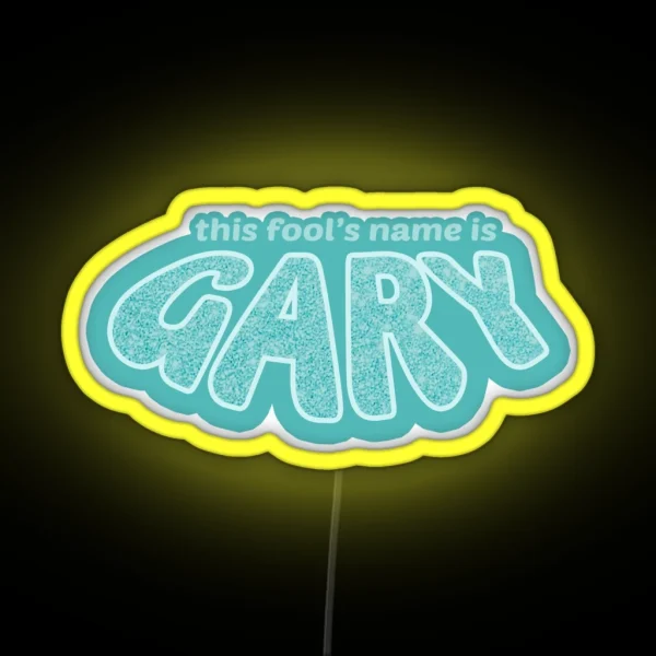 GARY Cody And Noel RGB Neon Sign