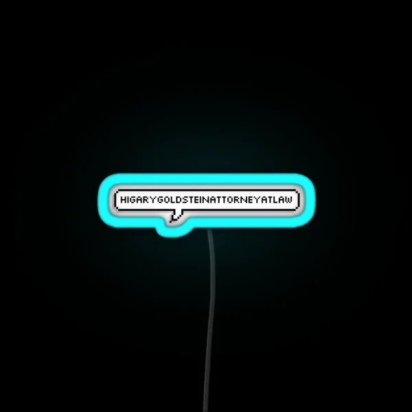 Gary Goldstein Black Friday RGB Neon Sign