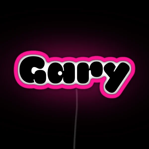 Gary RGB Neon Sign