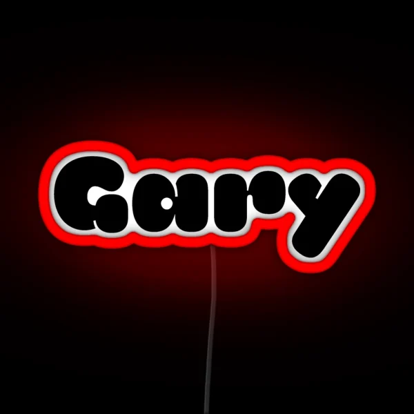 Gary RGB Neon Sign