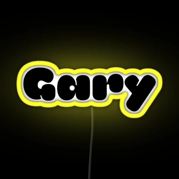 Gary RGB Neon Sign