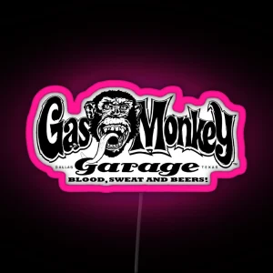 Gas Monket RGB Neon Sign