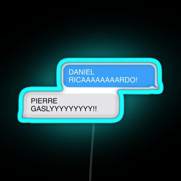 GASLYY Quote RGB Neon Sign