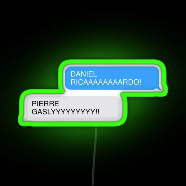 GASLYY Quote RGB Neon Sign