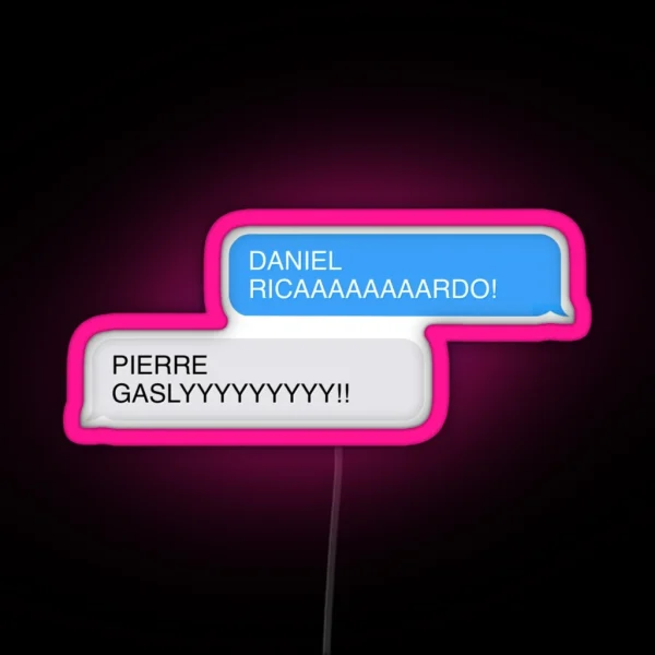 GASLYY Quote RGB Neon Sign