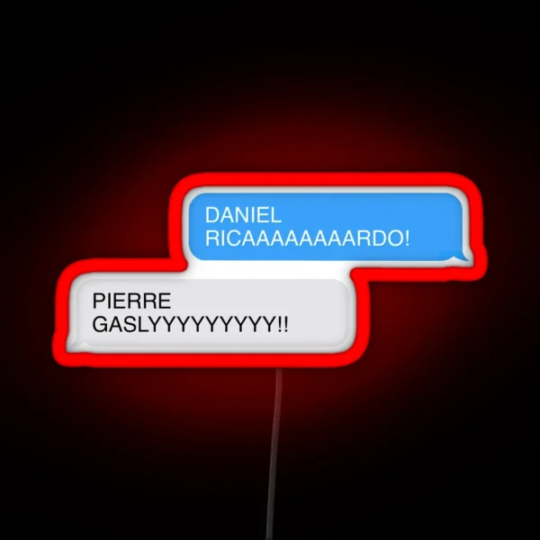GASLYY Quote RGB Neon Sign