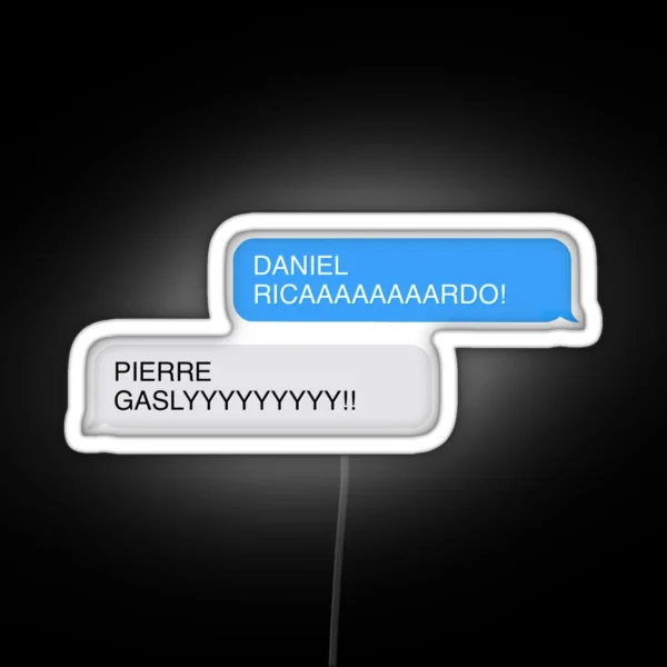 GASLYY Quote RGB Neon Sign