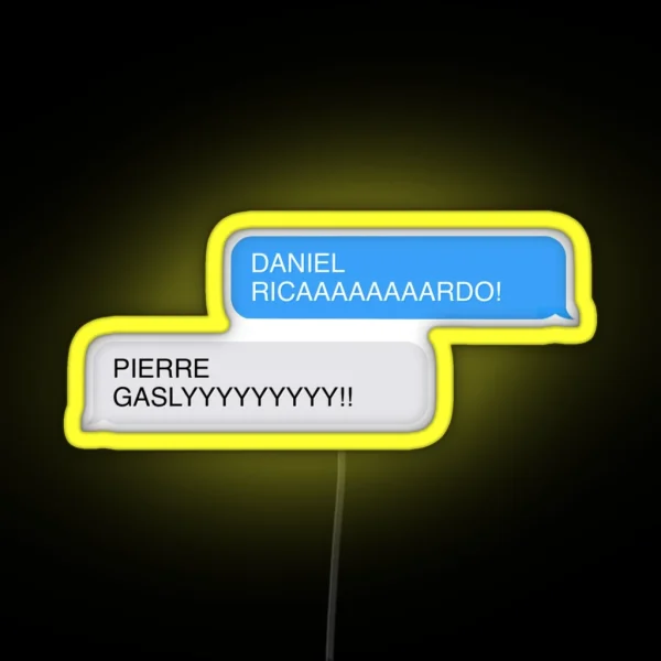 GASLYY Quote RGB Neon Sign