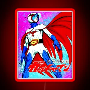 Gatchaman Battle Of The Planets RGB Neon Sign