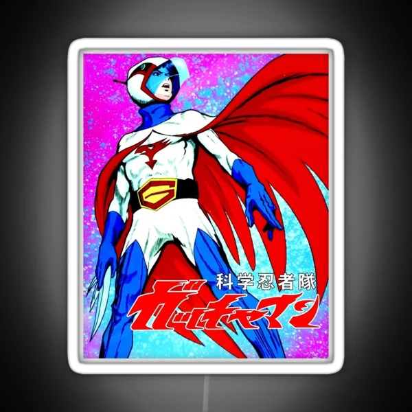 Gatchaman Battle Of The Planets RGB Neon Sign