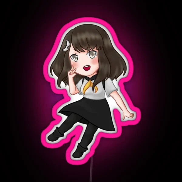 Gatchaman Crowds Hajime Ichinose RGB Neon Sign