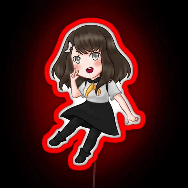 Gatchaman Crowds Hajime Ichinose RGB Neon Sign