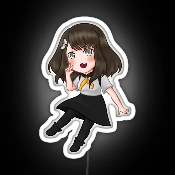 Gatchaman Crowds Hajime Ichinose RGB Neon Sign