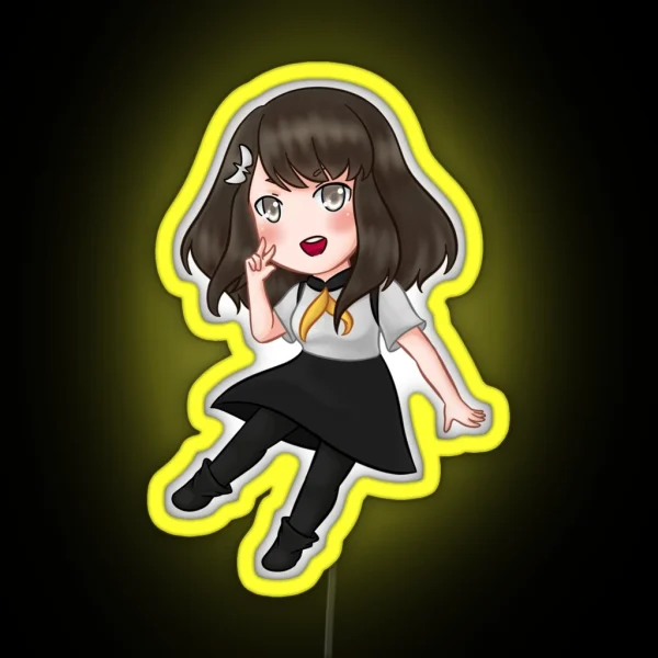 Gatchaman Crowds Hajime Ichinose RGB Neon Sign