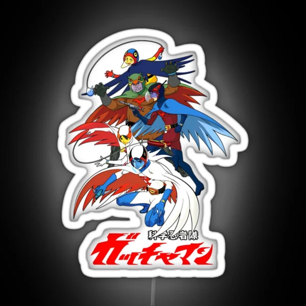 Gatchaman RGB Neon Sign