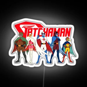 Gatchaman RGB Neon Sign
