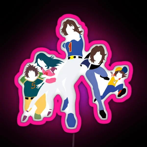 Gatchaman RGB Neon Sign