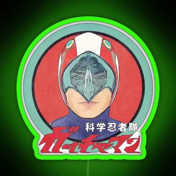 Gatchaman RGB Neon Sign