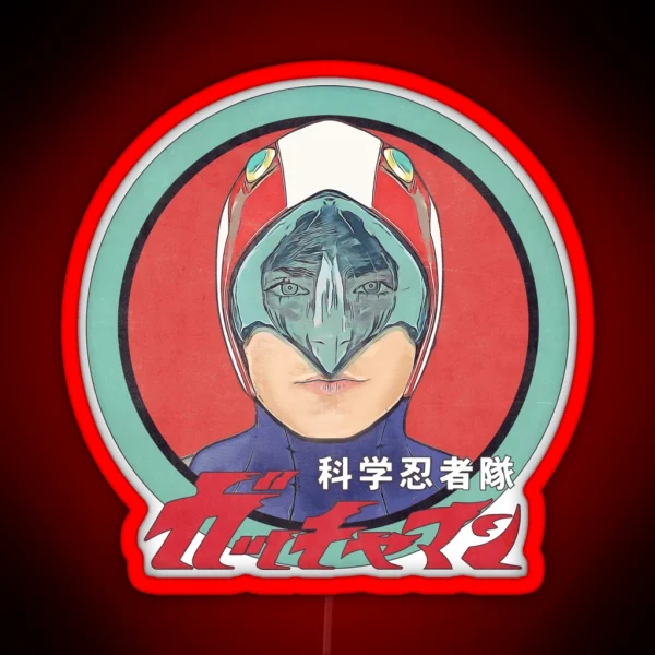Gatchaman RGB Neon Sign