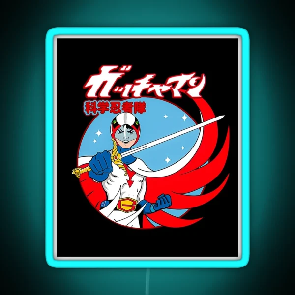 Gatchaman RGB Neon Sign