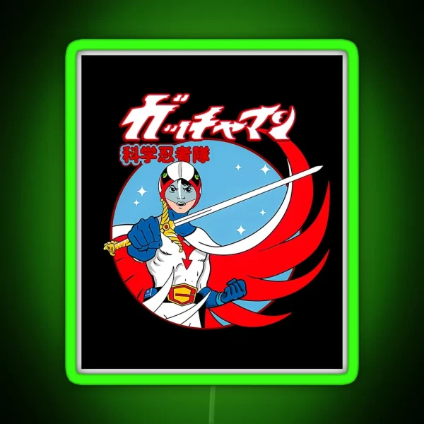 Gatchaman RGB Neon Sign