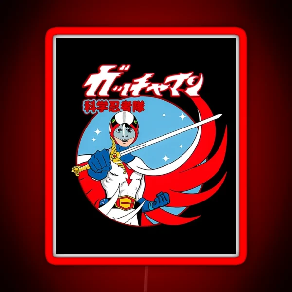 Gatchaman RGB Neon Sign