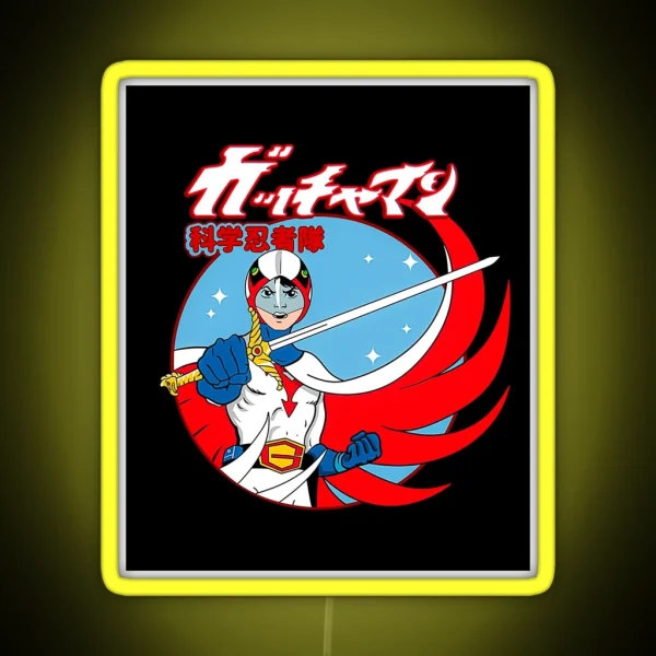 Gatchaman RGB Neon Sign