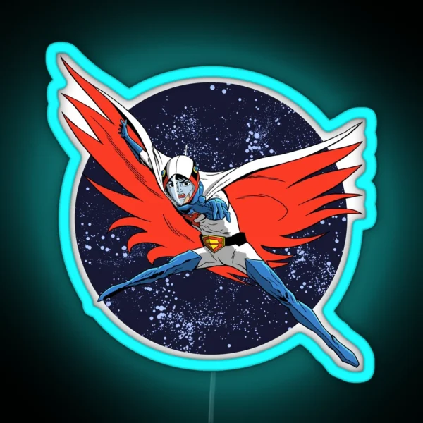 GATCHAMAN S2 TEAM RGB Neon Sign