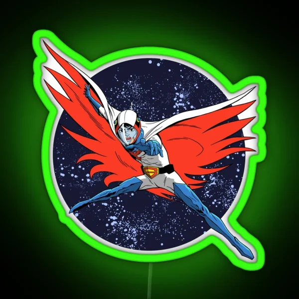 GATCHAMAN S2 TEAM RGB Neon Sign