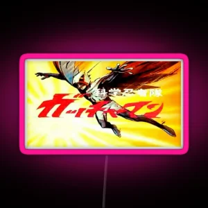 Gatchaman Title RGB Neon Sign