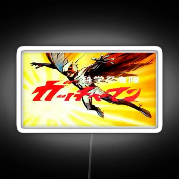 Gatchaman Title RGB Neon Sign